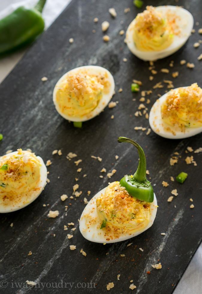 Jalapeño Popper Deviled Eggs