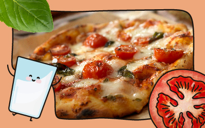 Margherita Flatbread Pizza