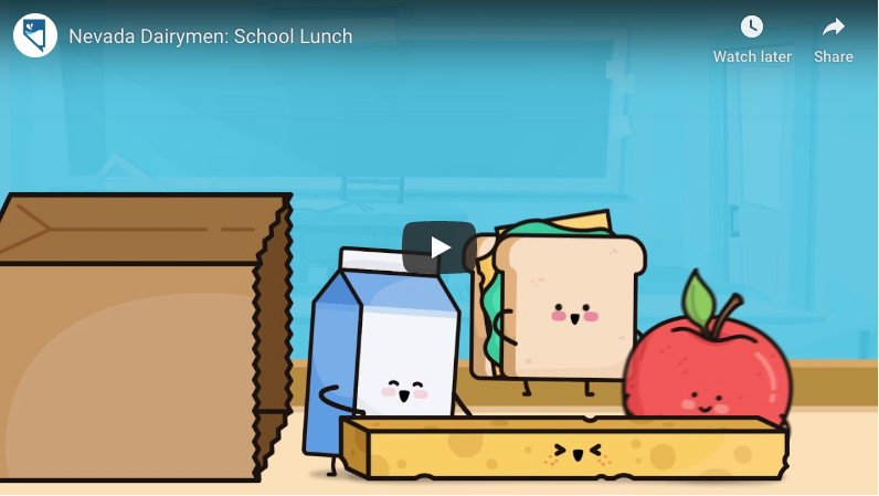 Nevada Dairymen: School Lunch