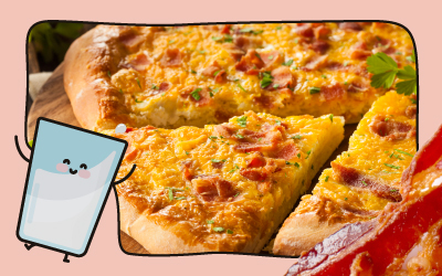 Bacon Breakfast Pizza