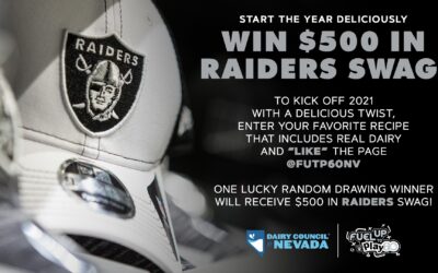 Start the Year Deliciously. Win $500 in Raiders Swag!