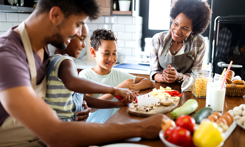 What does a healthy balanced diet look like?